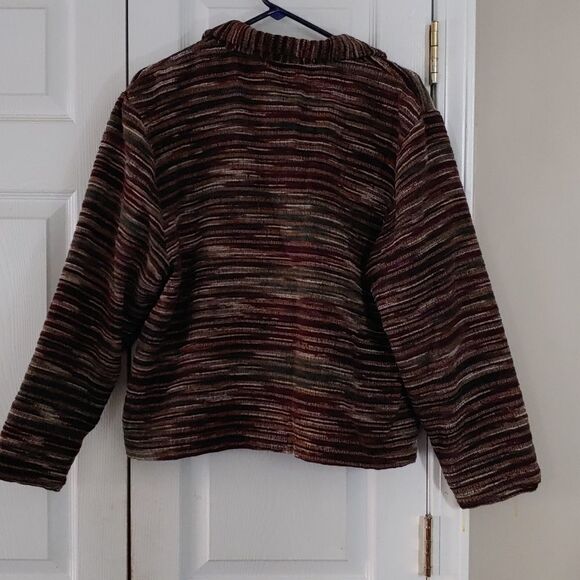 Shaver Lake textured boho button down jacket Sz M - Picture 6 of 6